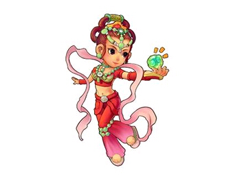 投放上形成